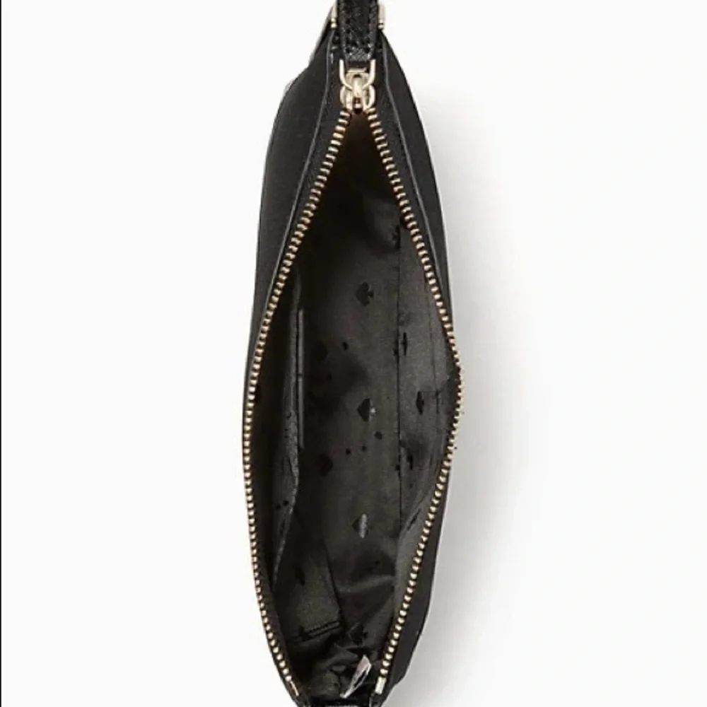 Kate Spade Black Glitter Crossbody Bag Evening Purse NWT
